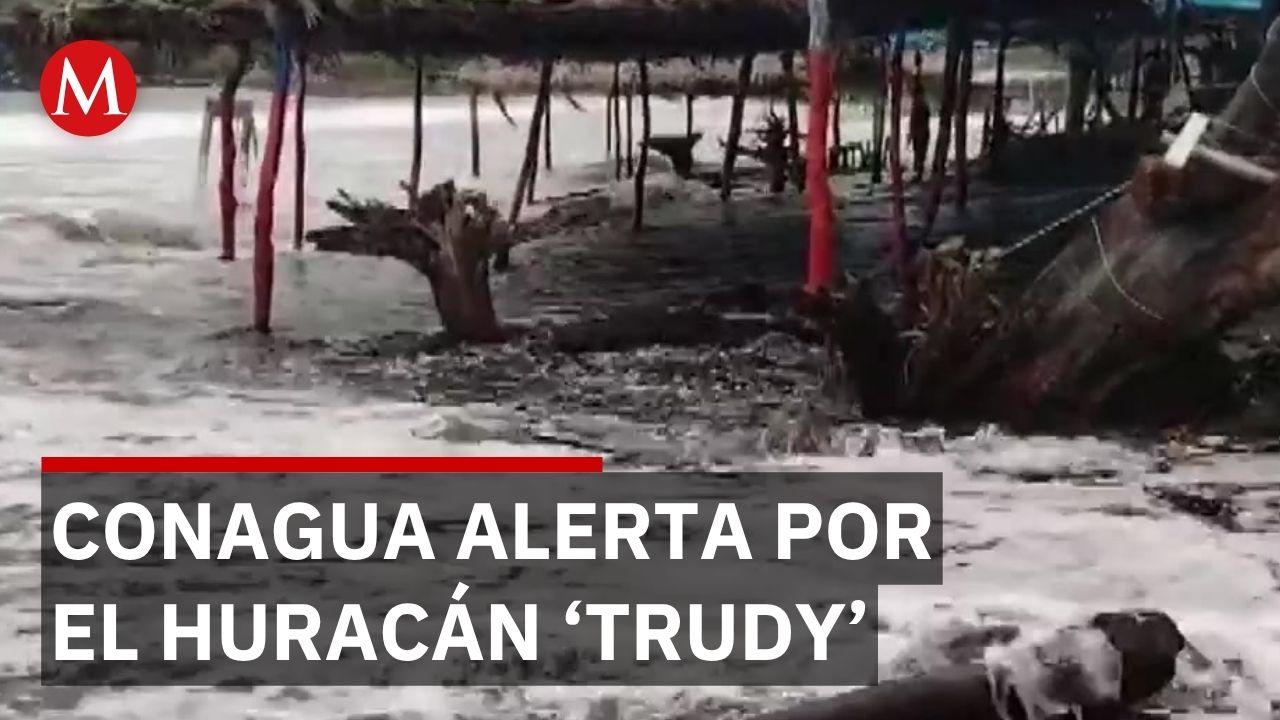 Huracán 'Trudy' se fortalece a categoría 4 y amenaza tres estados