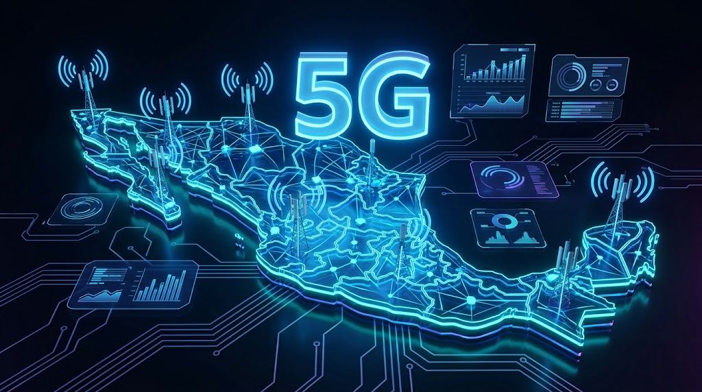 Infraestructura y cobertura 5G: los grandes retos del sector telecom en México. Foto: Milenio IA.