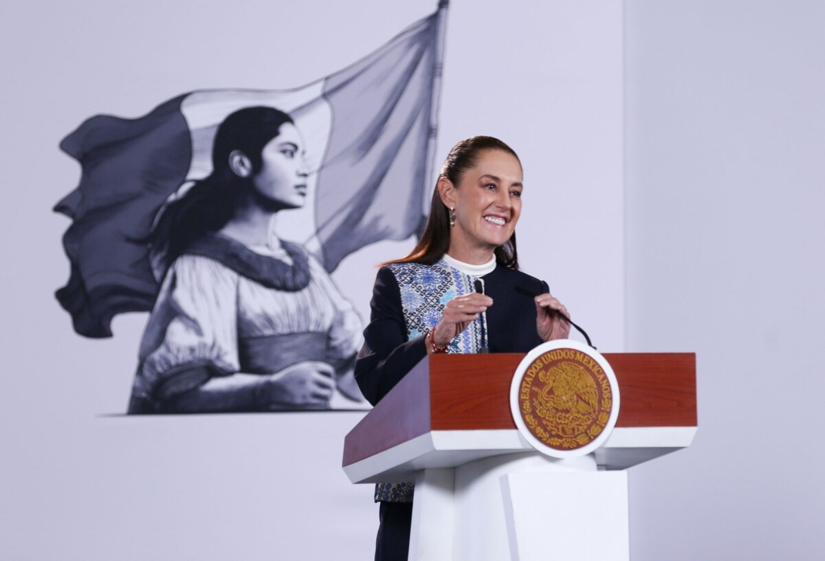 México supera promedio de la OCDE y lidera avance contra la pobreza en la región: Presidenta. | Araceli López