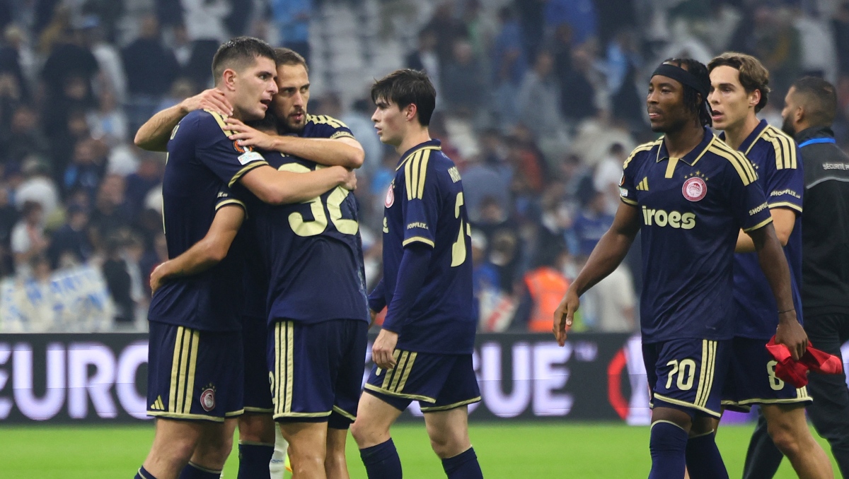 Olympiacos de 'Hormiga' González saca importante victoria ante Marsella en la Europa League (AFP)