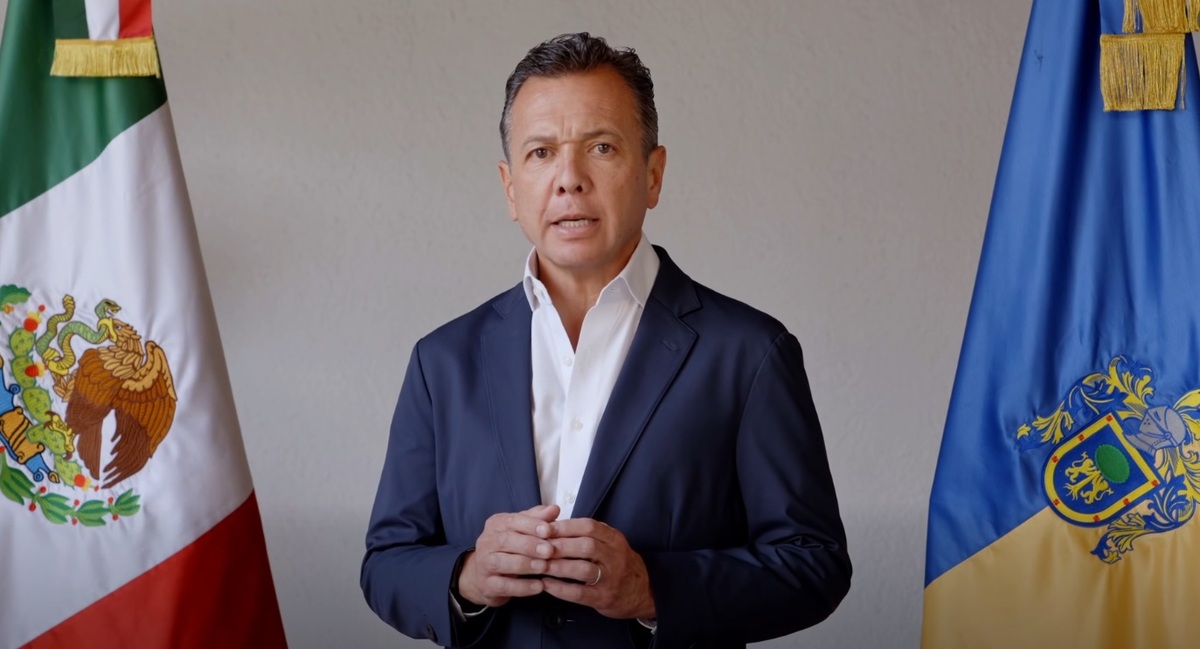 Pablo Lemus emitió su mensaje a través de un video en redes sociales. (Captura de video)