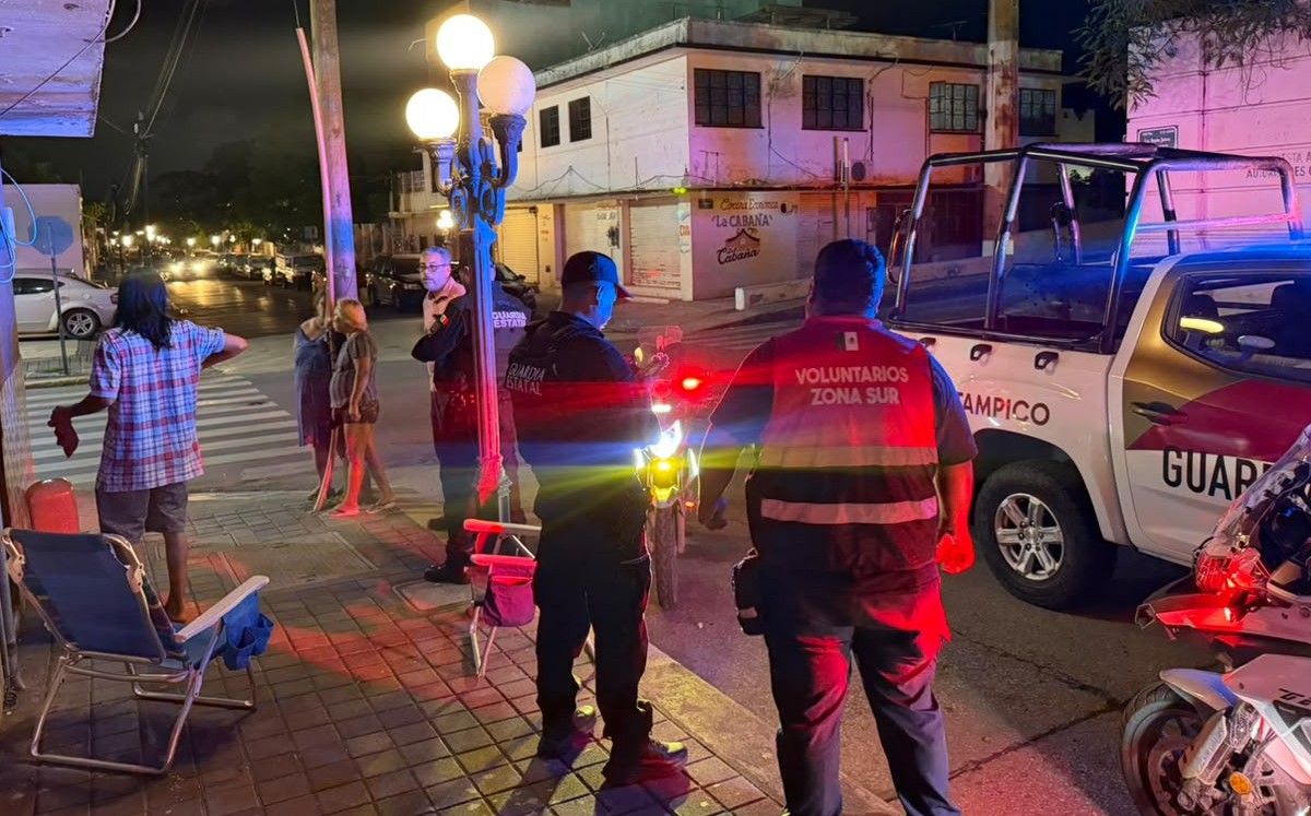 Persona atacada en acera de su casa en zona sur de Tamaulipas.| Sergio S