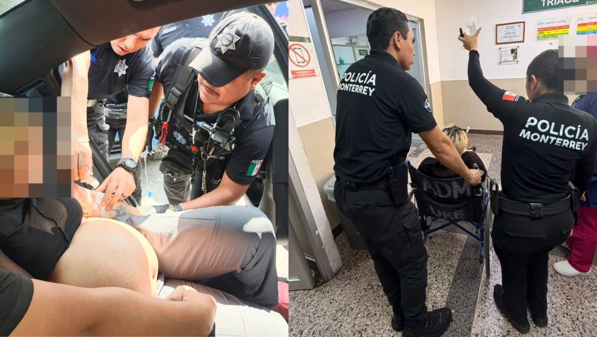 Una rápida intervención policial permitió la atención oportuna de la mujer embarazada | Especial
