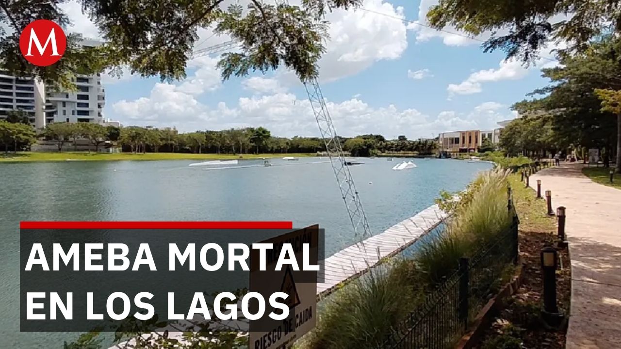 Yucatán cierra 6 lagos artificiales por ameba 'comercerebros' en Mérida