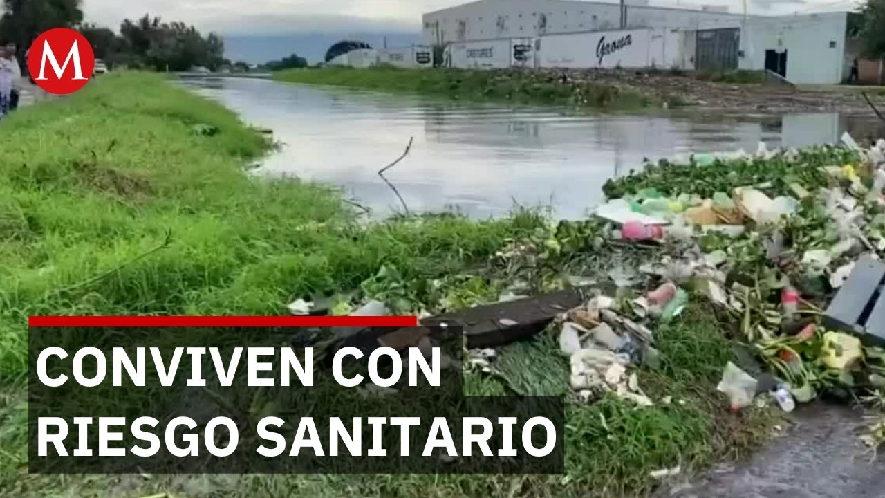 Autoridades investigan origen de descargas que contaminan presa en Tlaquepaque