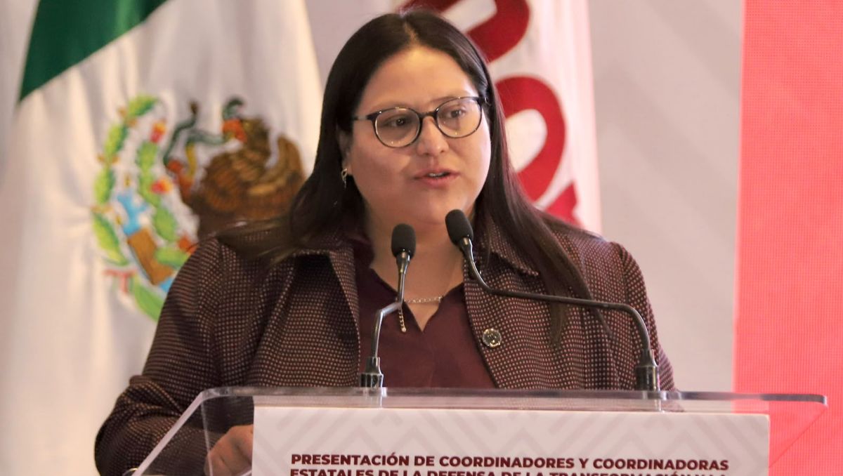 Citlalli Hernández, presidenta de la Comisión Nacional de Elecciones de Morena. | Ariel Ojeda