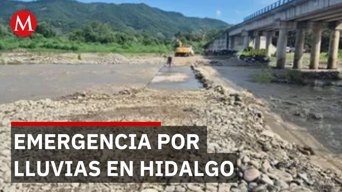 Creciente del río Garcés deja incomunicadas a varias comunidades en Hidalgo