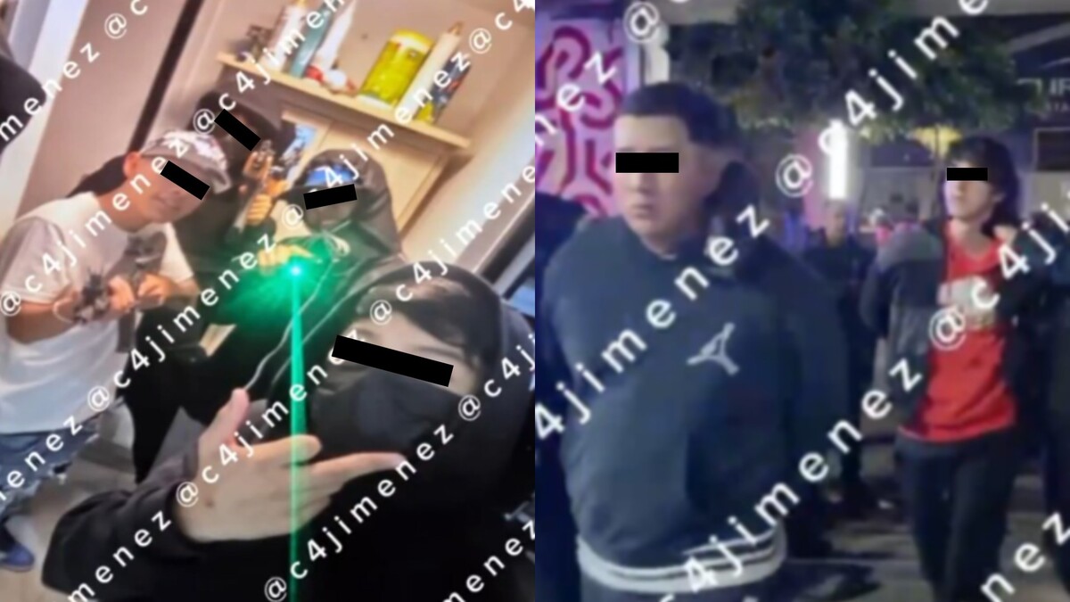 Los detenidos fueron identificados por Carlos Jiménez como Brayan 'N', Derek 'N', Oxmany 'N', Dylan 'N', Marlon 'N' y Jesús 'N'. | Carlos Jiménez