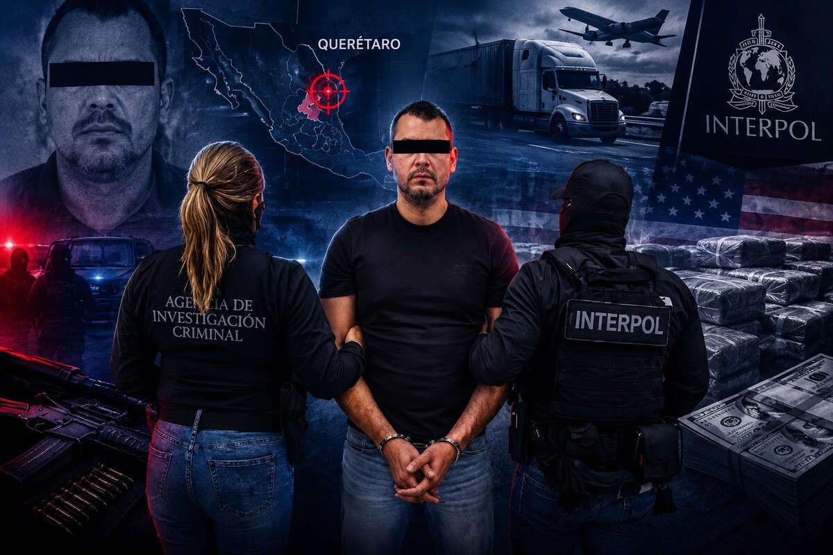 Erick 'N' también es conocido con el alias de 'Chilangolandia', según las autoridades. | Imagen hecha con IA