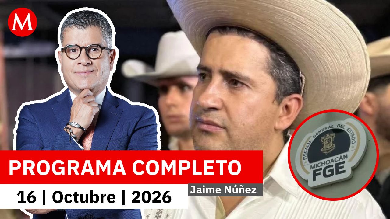 Fiscalía de Michoacán presume avances en el caso Carlos Manzo | Jaime Núñez, 16 de octubre de 2026