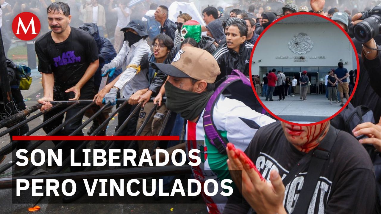 Liberan a manifestantes en Jalisco, pero son vinculados a proceso