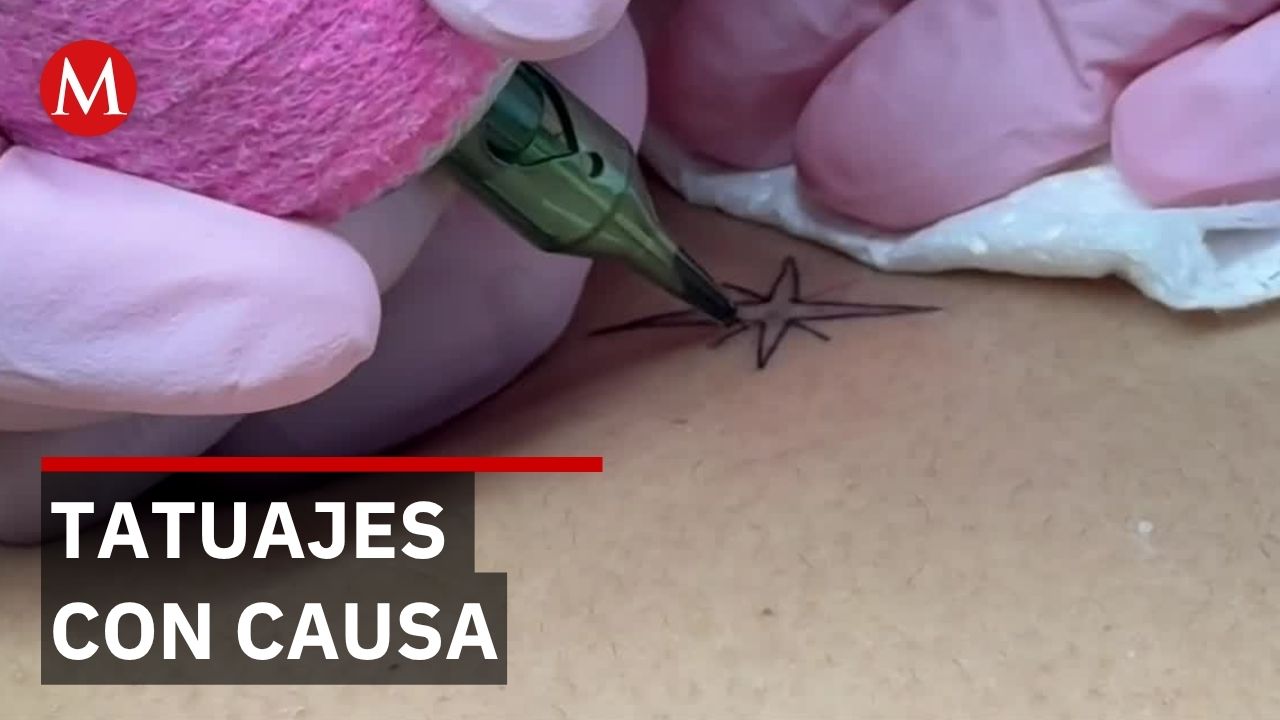 Marisa tatúa gratis cicatrices de mastectomía para sanar el autoestima