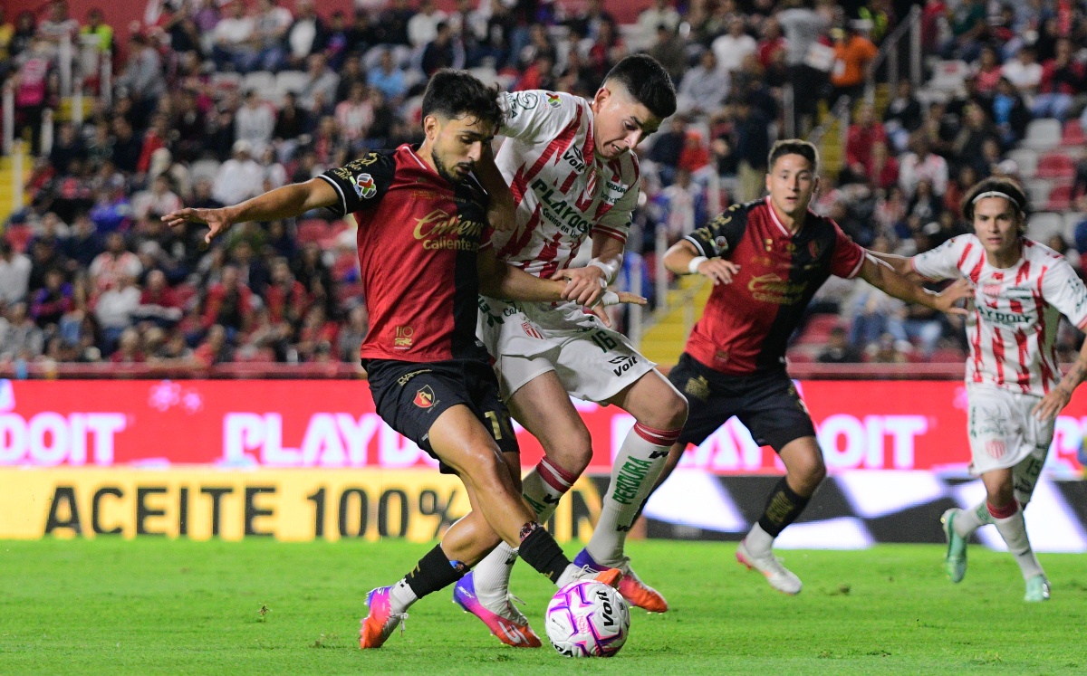 Necaxa vs Atlas en la Jornada 12 del Apertura 2026 en Liga MX (Imago7)