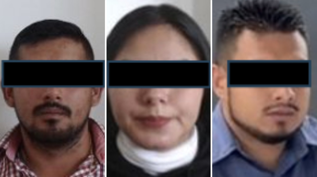 'El Oaxaco', 'La Conta' y 'El Chuky' son miembros del clan Ríos Suárez, ubicado al frente de la ASAEO | Foto: Fiscalía de Oaxaca