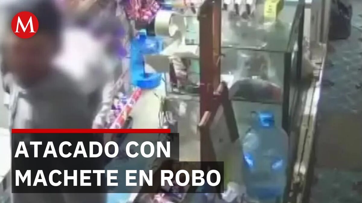 Pareja ataca encargado de tienda en Xalapa durante robo