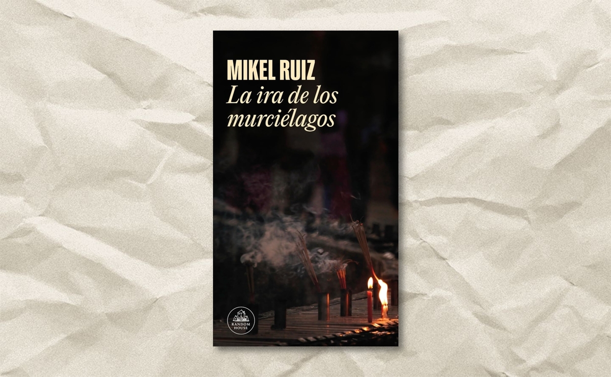Portada de ‘La ira de los murciélagos’, de Mikel Ruiz. (Random House)