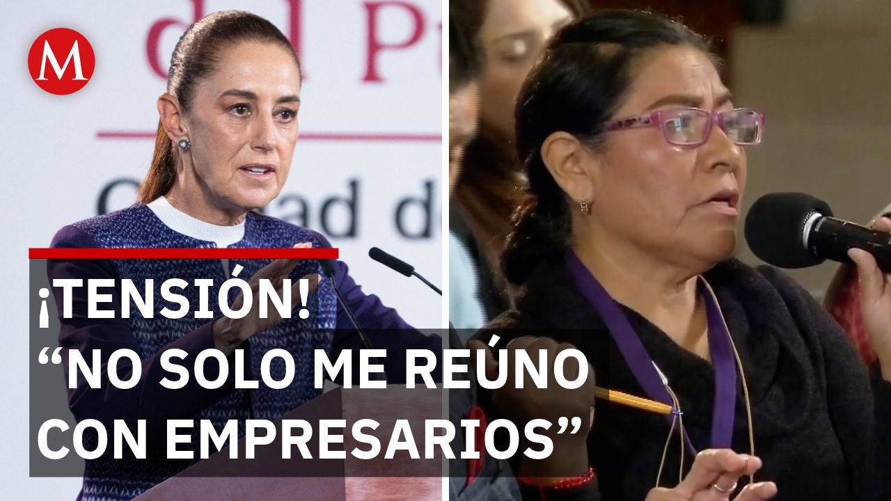 Sheinbaum desmiente a Reyna Haydee sobre reuniones con empresarios
