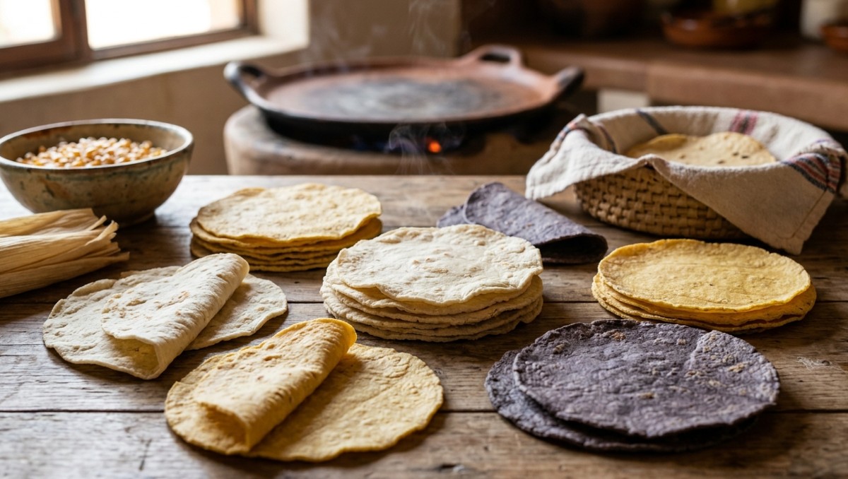 Tipos de tortillas: diferencias e ingredientes. | FOTO: MILENIO