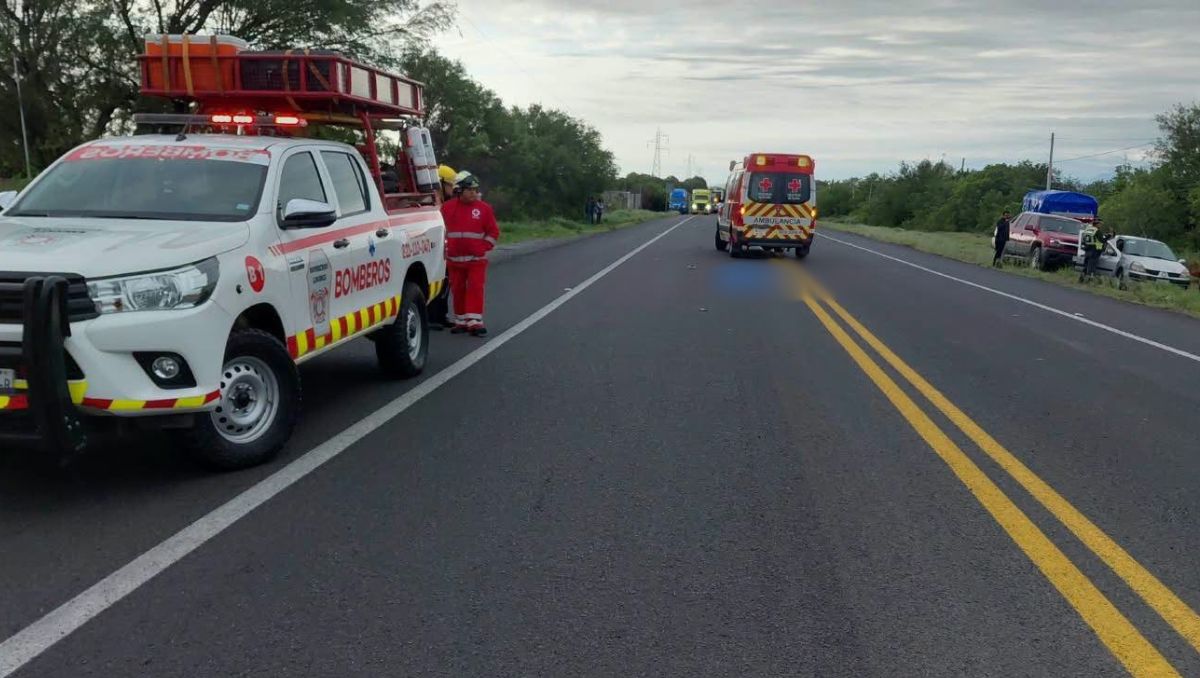 El accidente ocurrió a la altura del kilómetro 142, en el tramo que conduce de Linares hacia el estado de Tamaulipas. Édgar Plata