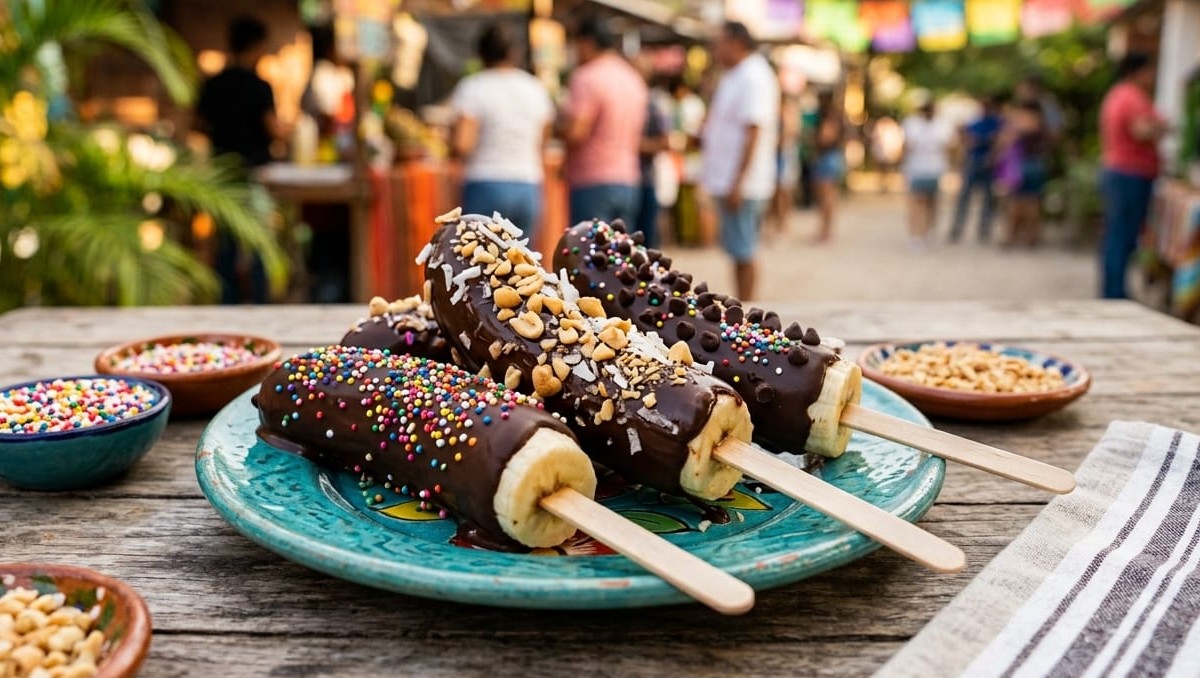 Chocobanana, delicioso postre. | FOTO: MILENIO