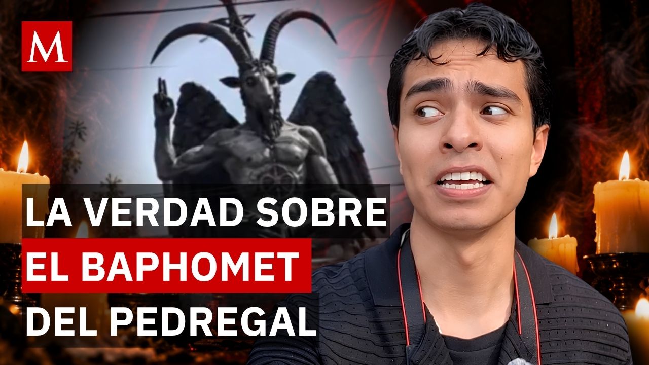 ¿Una figura decorativa o algo más? El misterio del Baphomet viral en Jardines del Pedregal