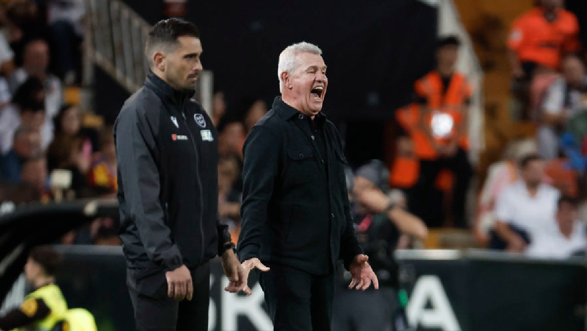 Javier Aguirre se va tranquilo con el empate ante Athletic: "veníamos de tres derrotas en casa"