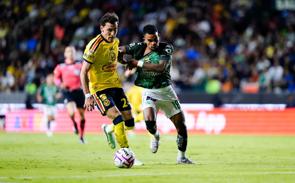León vs América en la Jornada 12 del Apertura 2026 en la Liga MX (Imago7)