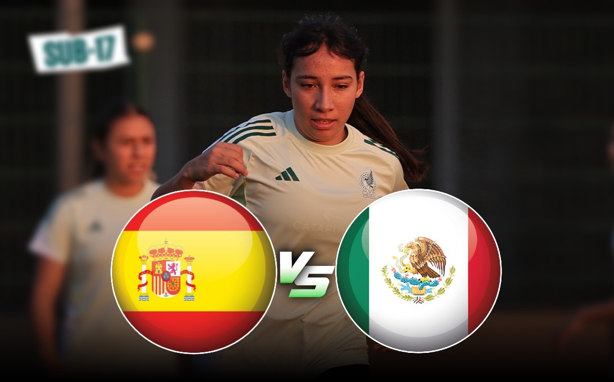 ¿A qué hora juega España vs México? Dónde VER partido del Mundial Femenil Sub 17 HOY