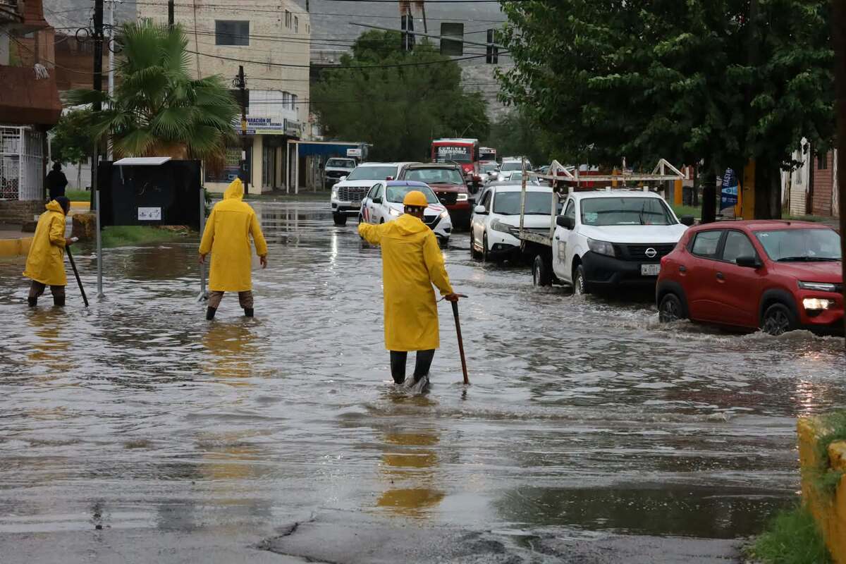Lluvias en La Laguna. | Foto: Verónica Rivera