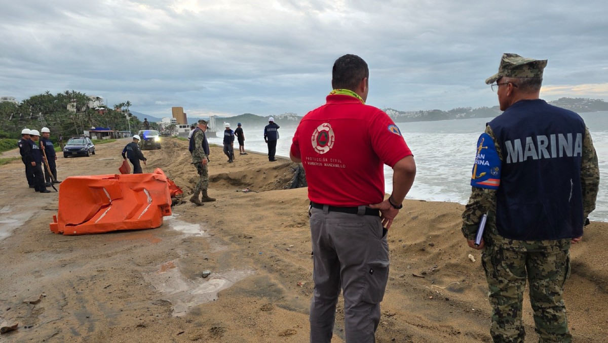 La Marina mantiene patrullajes y perifoneo preventivo en playas del Pacífico mexicano. | Foto: Especial