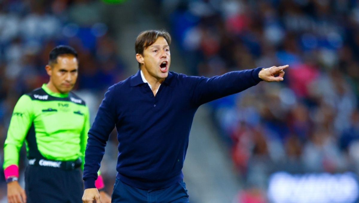 Matías Almeyda destacó la evolución de Rayados tras victoria ante Pachuca (Jorge López)