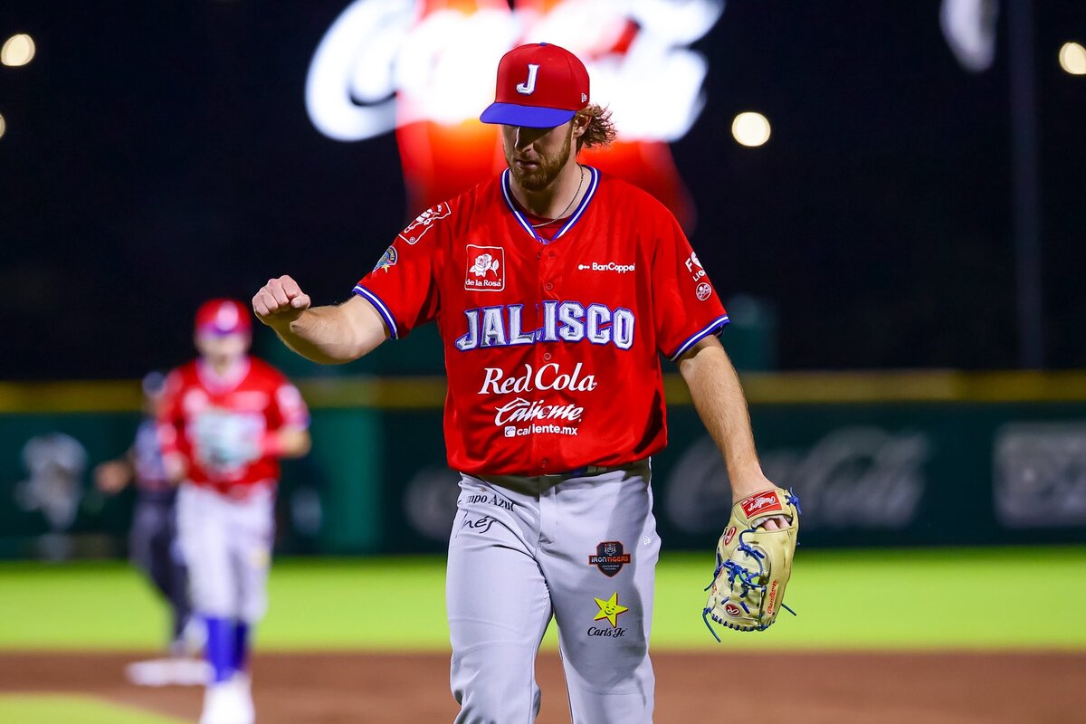 Patrick Murphy dominó durante el partido. (Cortesía Charros de Jalisco)