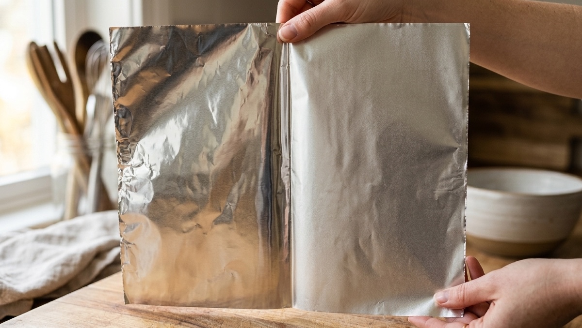 ¿Qué uso tienen los dos lados del papel aluminio? | IA
