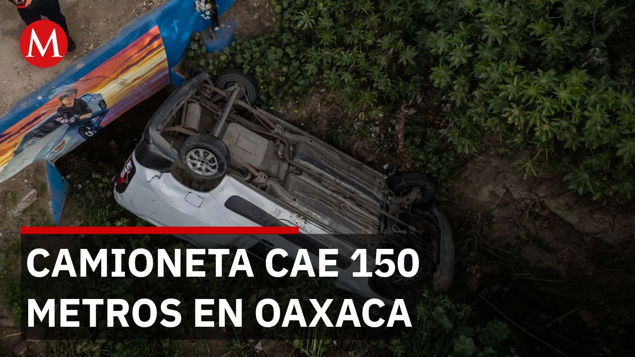 Volcadura en sierra de Oaxaca deja 5 muertos y 3 heridos