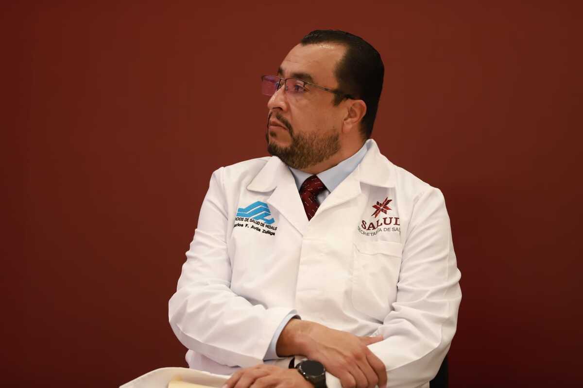 Carlos Francisco Ávila Zúñiga director Estatal del Transplante de Órganos y Tejidos de la Secretaria de Salud de Hidalgo. (Jorge Sánchez)