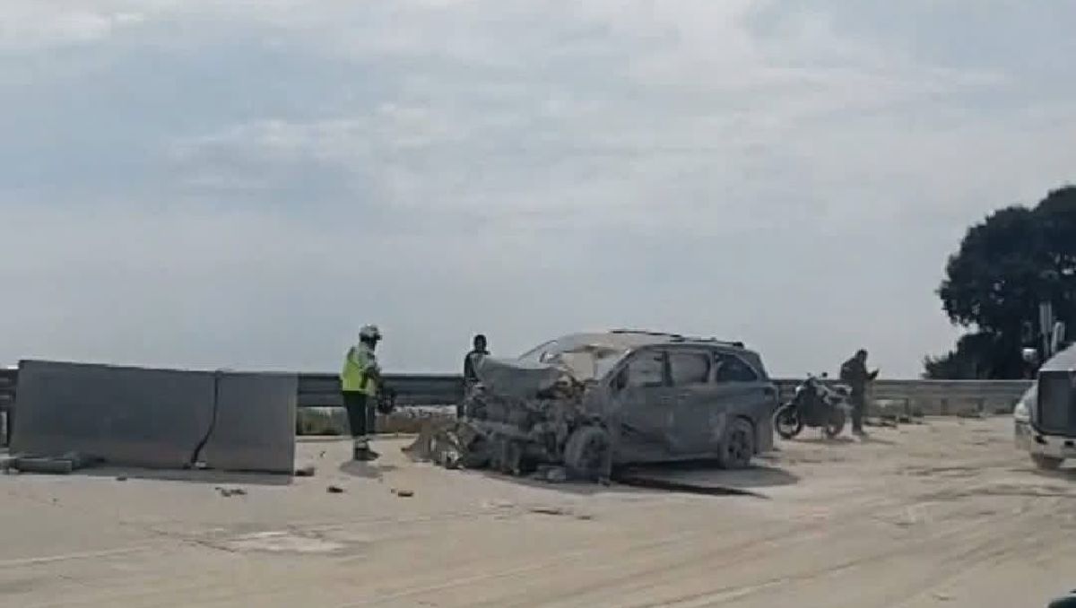 El choque múltiple se registró a unos kilómetros de la caseta de San Marcos Huixtoco. | Foto: Vecinos Río Frío
