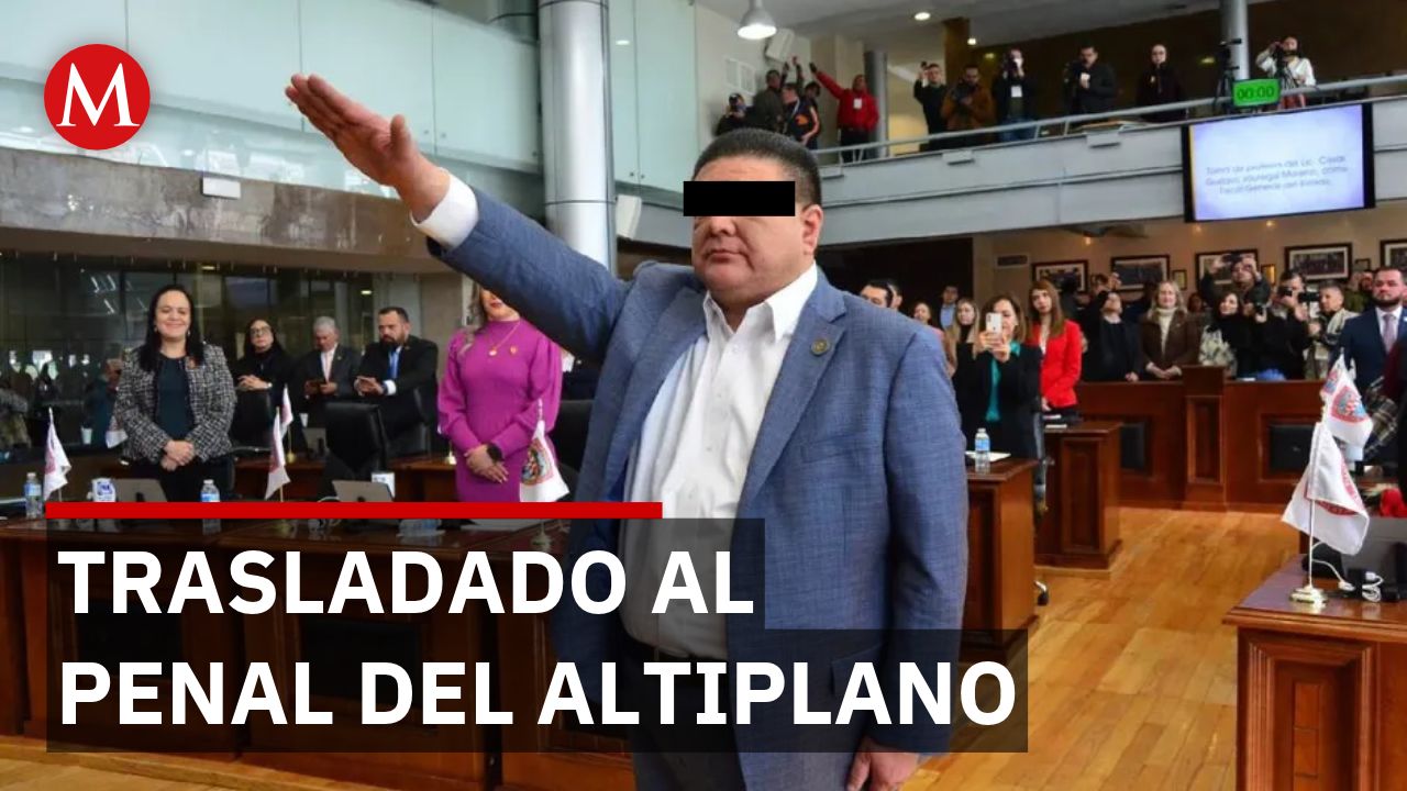 Exfiscal de Chihuahua es trasladado al Altiplano por traición a la patria