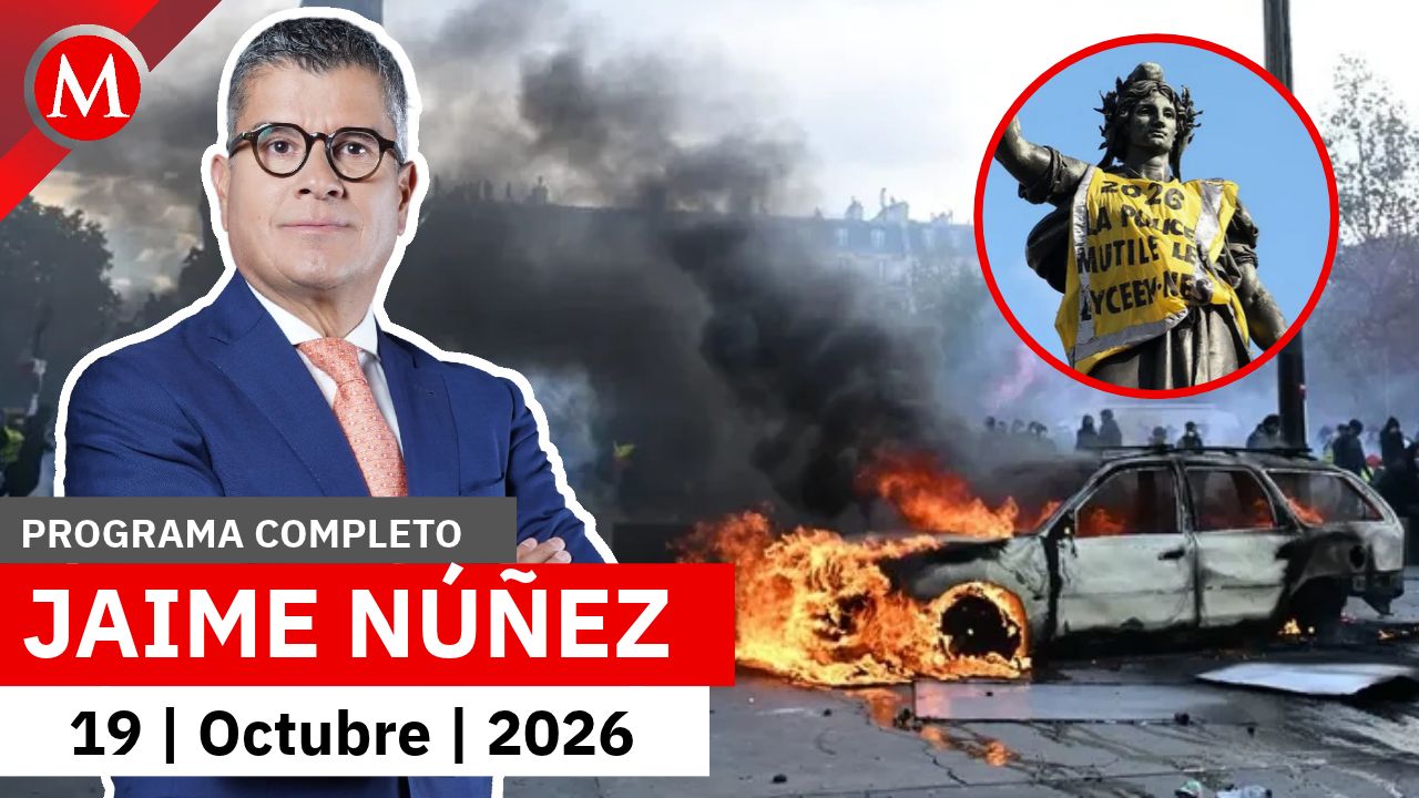 Explotan las protestas en Francia; decretan toque de queda | Jaime Núñez, 19 de octubre de 2026