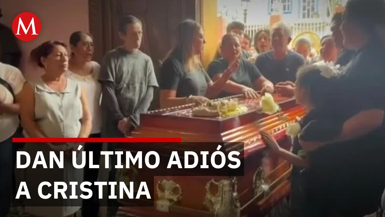 Familiares despiden a Cristina Ramos mientras presunto feminicida sigue prófugo