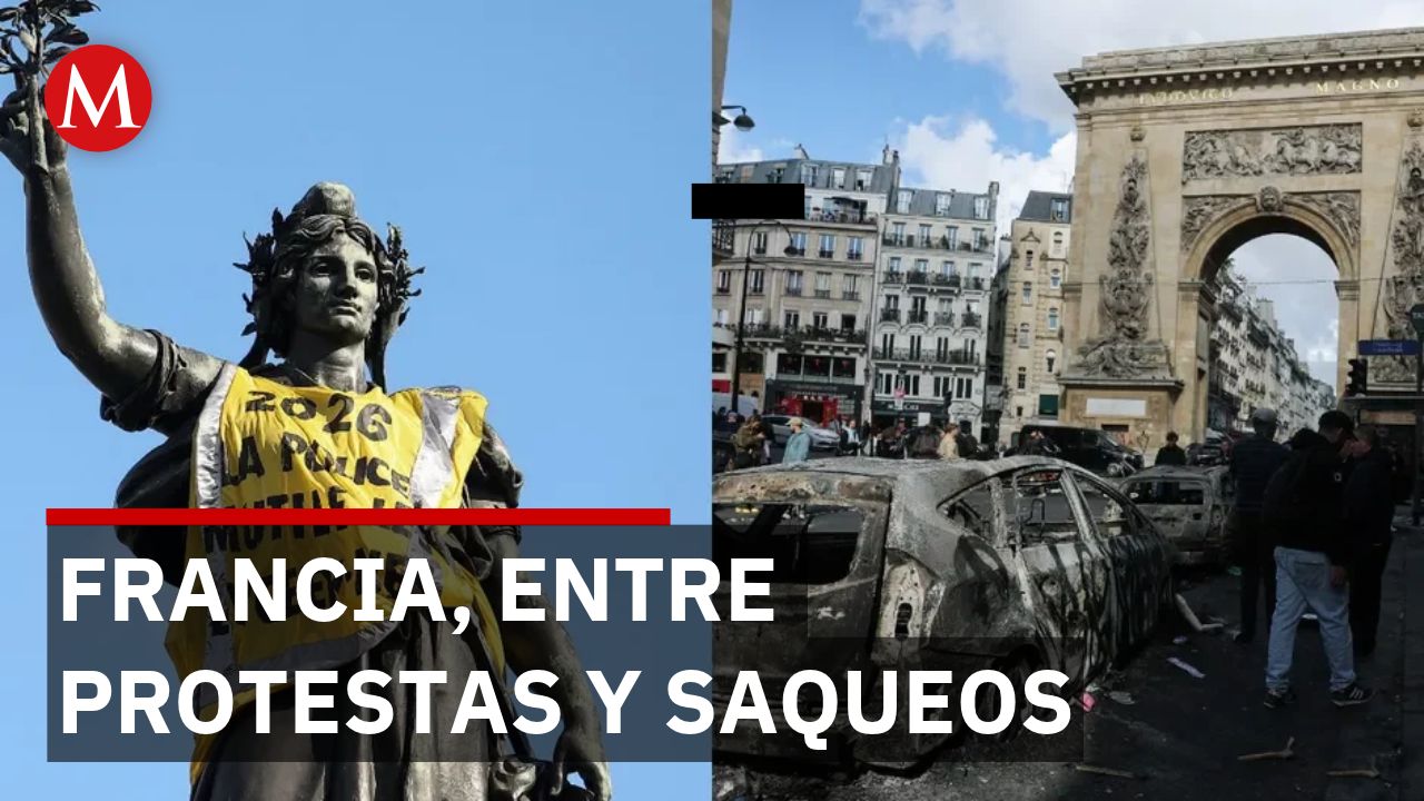 Francia enfrenta disturbios, saqueos y reclamos por el costo de vida