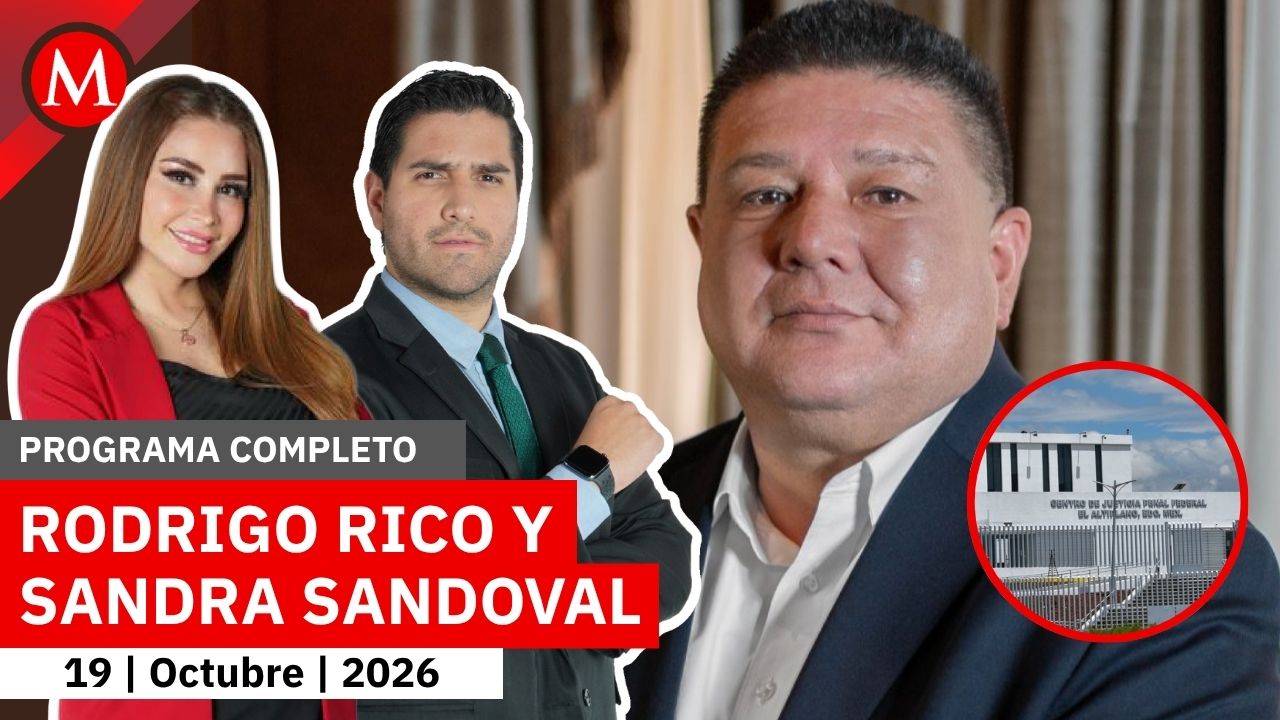 Jáuregui ingresa al Altiplano por traición a la patria | Milenio Noticias, 19 de octubre de 2026