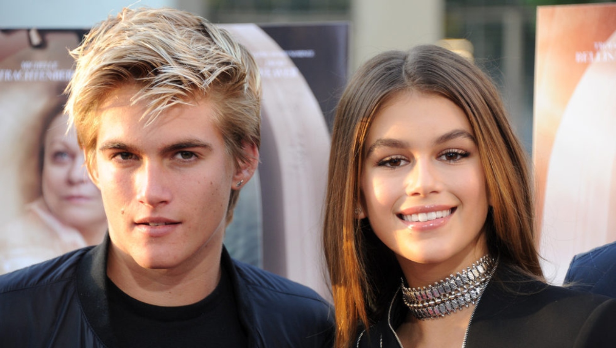 Kaia Gerber despide a su hermano Presley Gerber
