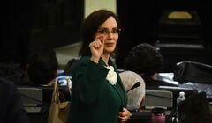 Lilly Téllez abrió un foro independiente frente a la censura parlamentaria. | Cuartoscuro