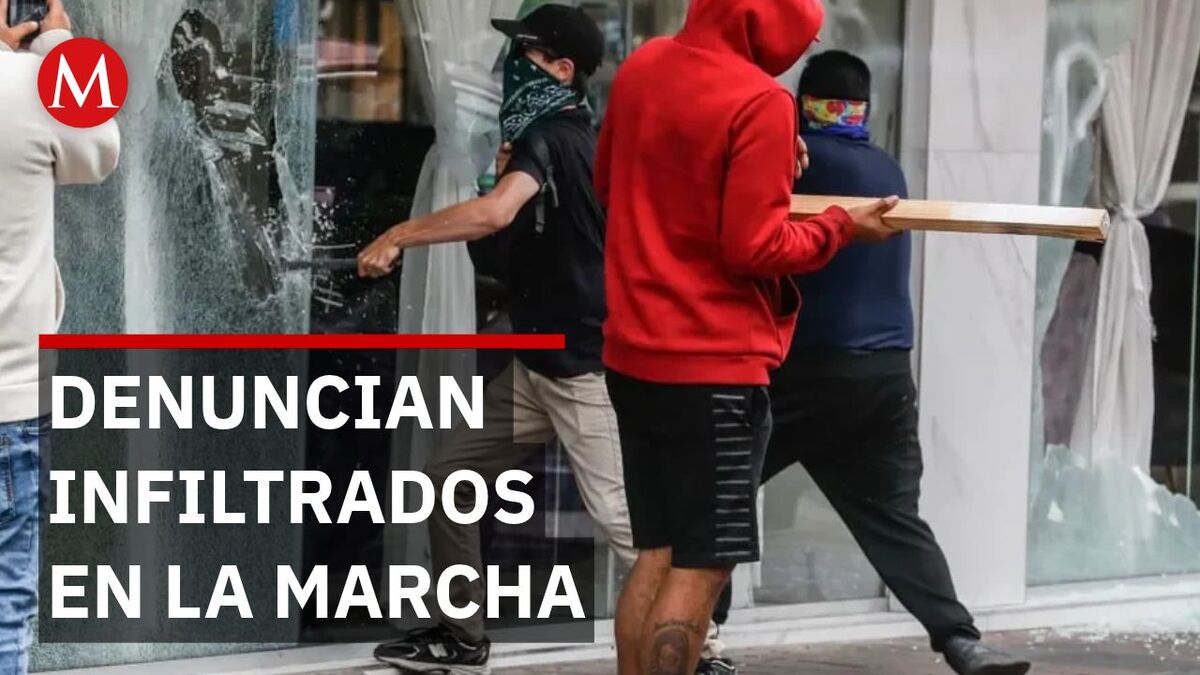 Manifestante denuncia que 27 encapuchados sabotearon la marcha por el agua en Jalisco