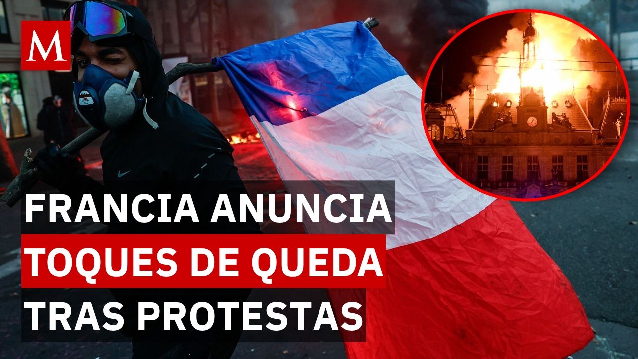 ¿Qué está pasando en Francia? Anuncian toques de queda y ayudas a 3 mil comercios afectados