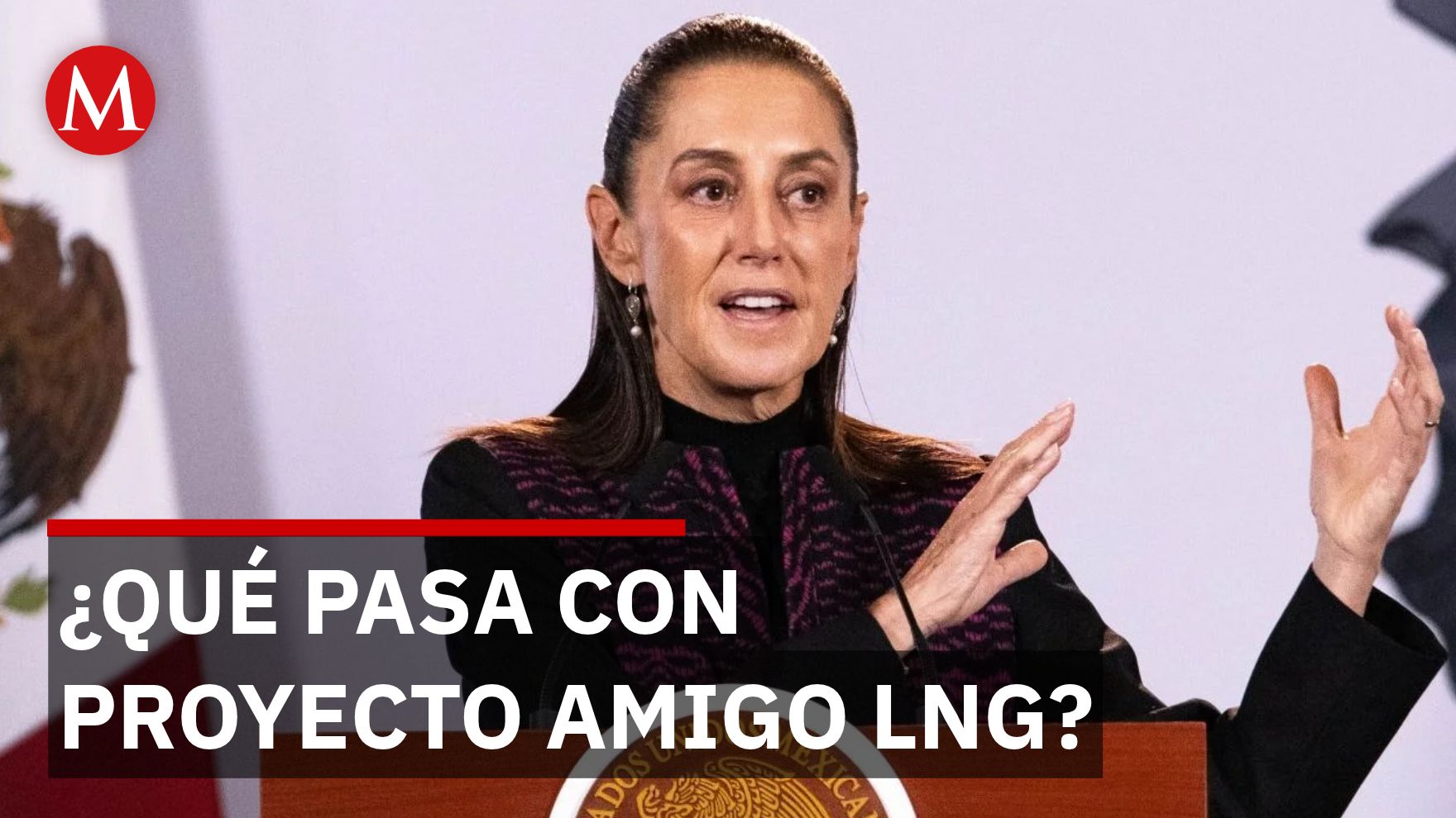 Sheinbaum defiende Amigo LNG: "No hay daño ambiental" en Golfo de California