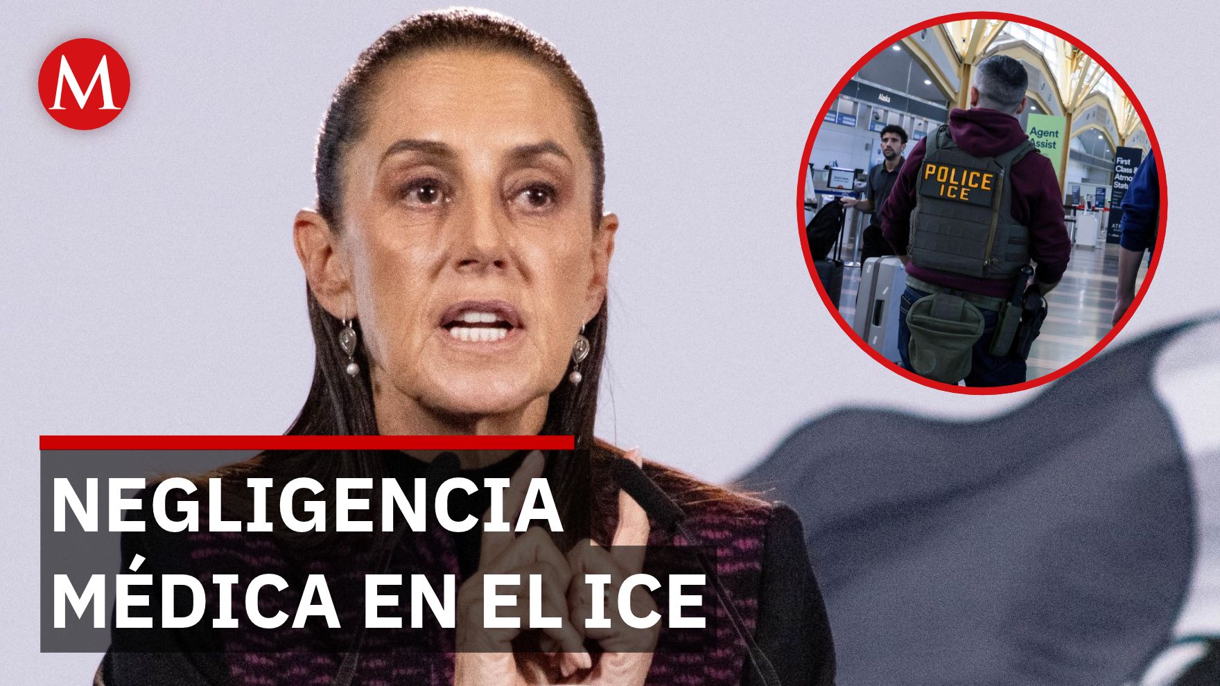 Sheinbaum denunciará a EU por mexicano muerto en ICE: "No tenía medicamentos"