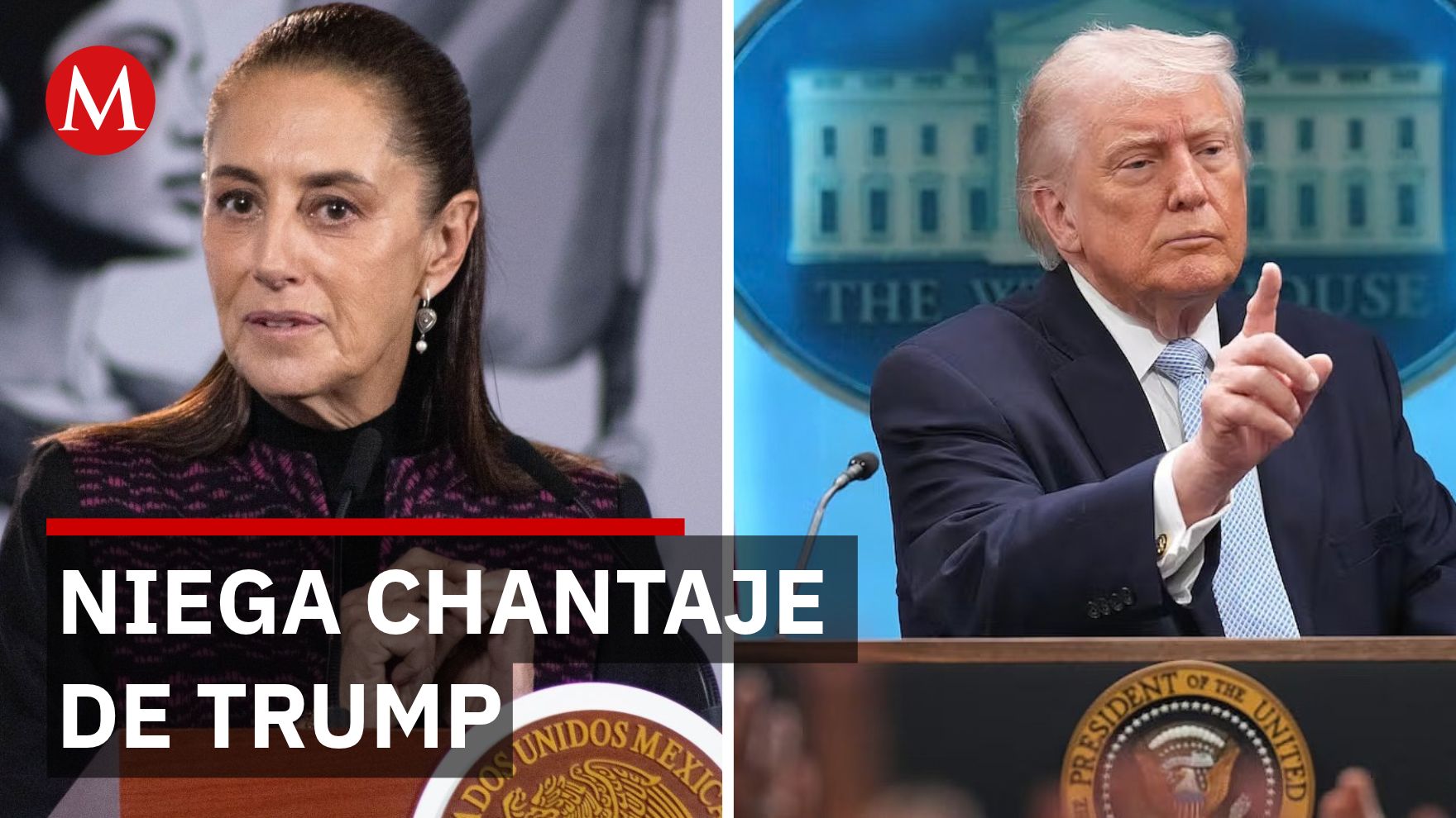 ¿Trato con Trump? Sheinbaum niega entrega de "narcopolíticos" a EU