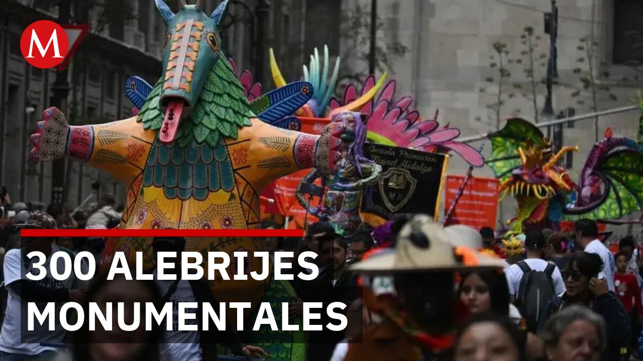 Alebrijes monumentales quedan en exhibición gratuita sobre Paseo de la Reforma
