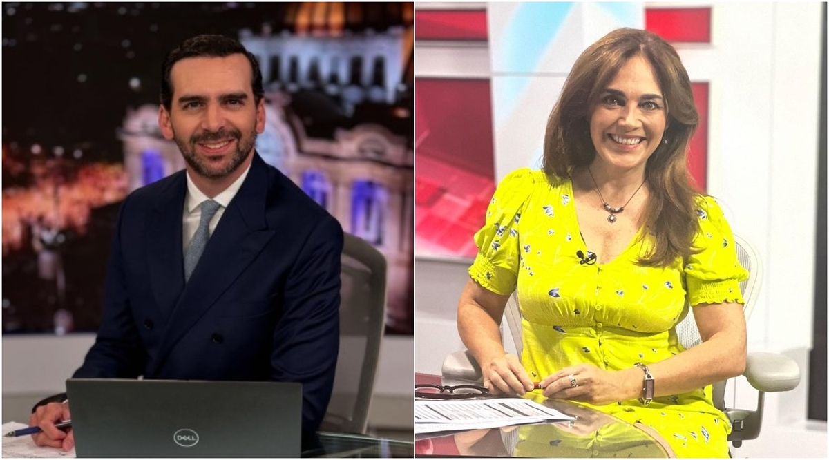 Alejandro Domínguez y Elisa Alanís, conductores de Milenio Televisión | Especial